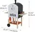 Teamson Kids My Little Helper Outdoor Pizza-Ofen Spielset, 24 Zubehörteile (TD-14049B)