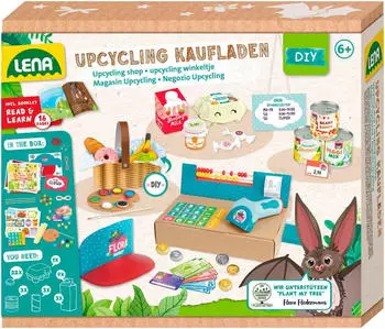 Lena Eco Upcycling Kaufladen Bastelset, ab 6 Jahren (42837)