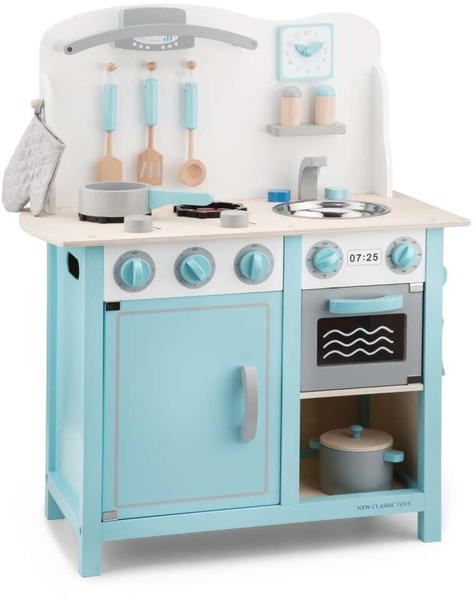 New Classic Toys Küchenzeile Bon Appétit Deluxe blau