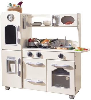 Teamson Little Chef Westchester Retro Play Kitchen White