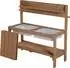 Roba Outdoor Kinderküche FUN Deluxe mit Spielwanne braun