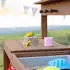 Roba Outdoor Kinderküche FUN Deluxe mit Spielwanne braun