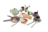dantoy Spielgeschirr "Green Garden Fr&uuml;hst&uuml;ck Set" Made in Europe