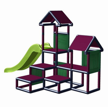 Moveandstic Spielcenter Gesa magenta/titangrau (MAS-6957)