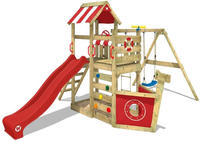 Wickey Spielturm Kletterger&uuml;st Seaflyer Mit Schaukel & Rutsche, Baumhaus Mit