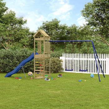 vidaXL Spielturm 478x185x239cm Imprägniertes Kiefernholz (3156978)