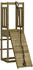 vidaXL Spielturm mit Kletterwand 53x114x169cm Imprägniertes Kiefernholz (3155947)