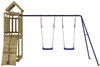 vidaXL Spielturm 314x186x214cm Imprägniertes Kiefernholz (3155971)