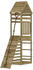 vidaXL Spielturm mit Kletterwand 55x175x264cm Imprägniertes Kiefernholz (3156921)