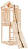 vidaXL Spielturm mit Kletterwand 107x196x238cm Massivholz Kiefer (3156874)