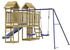 vidaXL Spielturm Massivholz Imprägniertes Kiefernholz 505 x 332 x 214 cm (3155899)