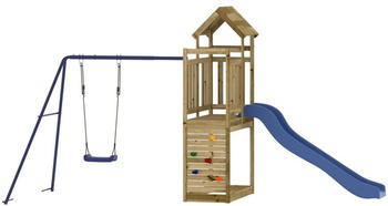 vidaXL Spielturm 465x186x214cm Imprägniertes Kiefernholz (3155905)