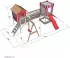Home Deluxe Spielpark WUNDERLAND inkl Schaukel (49791)