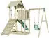 PolarPlay Spielturm Bergen mit Babyschaukel Mintgrün