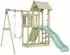 PolarPlay Spielturm Bergen mit Kinderschaukel Mintgrün