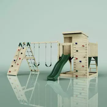 PolarPlay Spielturm Frida Smaragdgr&uuml;n (O4.5.00538.0)