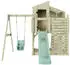 PolarPlay Spielturm Lotta mit Babyschaukel Mintgrün