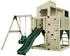PolarPlay Spielturm Lotta Babyschaukel Kletterwand Rutsche Grün