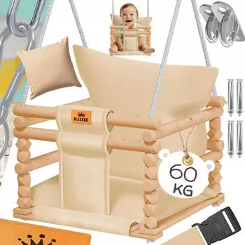 Kidiz Babyschaukel Indoor/Outdoor beige (27146)