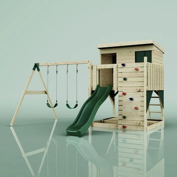 PolarPlay Spielturm Nils Smaragdgr&uuml;n (O4.5.00532.0)