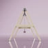 PolarPlay Schaukel Giraffe Altrosa (O4.5.00515.2)