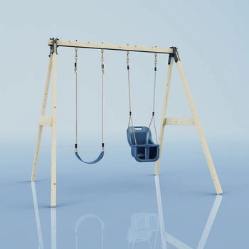 REBO Schaukel Lilie Marineblau (O4.5.00524.1)