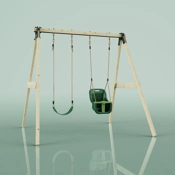 REBO Schaukel Lilie Smaragdgr&uuml;n (O4.5.00524.0)