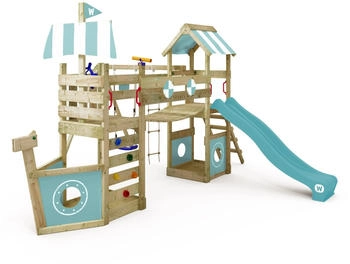 Wickey Spielturm StormFlyer pastellblau