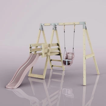 PolarPlay Schaukel Rotfuchs Altrosa (O4.5.00520.2)