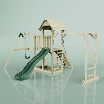 PolarPlay Spielturm Malm&ouml; Smaragdgr&uuml;n (O4.5.00467.0)