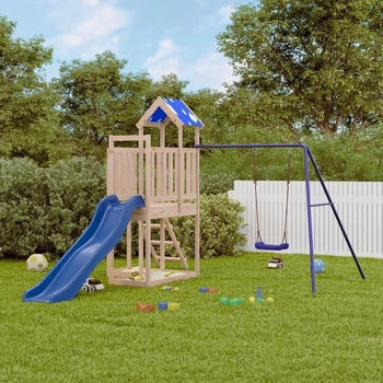 vidaXL Spielturm Massivholz Kiefer (3278974)