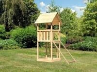 Akubi Spielturm Lotti mit Netzrampe