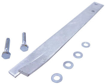 Weka Bodenanker-Set aus Metall silberfarben