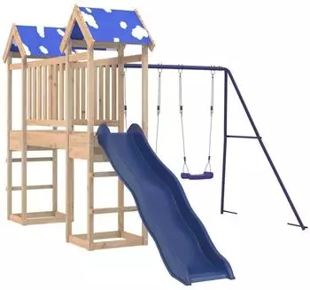 vidaXL Spielturm Massivholz Kiefer (3279019)
