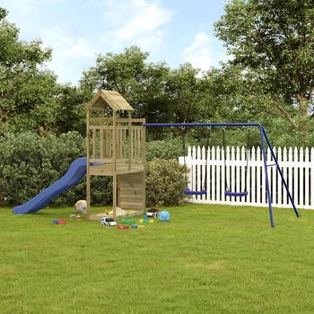 vidaXL Spielturm Imprägniertes Kiefernholz (3155908)