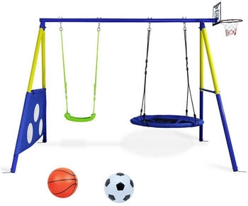CCLife Technic Doppelschaukel Schaukelgestell Outdoor