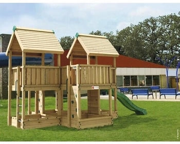 Hy-Land Spielgerät P7 mit Rutsche Premium Douglasie