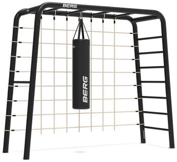 Berg PlayBase Medium Reck/Leiter mit Kletternetz M & Boxsack