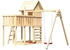 Karibu Stelzenhaus Frieda Doppelschaukel Anbauplattform Kletterwand