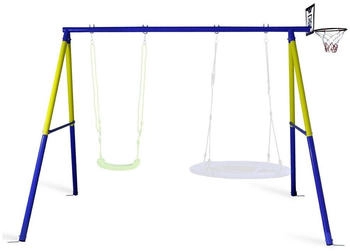 CCLife Technic Doppelschaukel Schaukelgestell Outdoor (1-tlg)