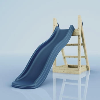 REBO OutdoorToys Rutsche Gazelle 175cm Marineblau