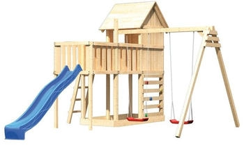 Karibu Kinderspielturm Frieda 51 (L x B x H: 309 x 347 x 291 cm, Natur)