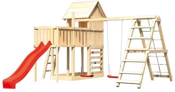 Karibu Kinderspielturm Frieda Set 54 (L x B x H: 264 x 415 x 291 cm, Natur)
