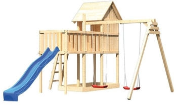 Karibu Kinderspielturm Frieda Set 27 (L x B x H: 309 x 347 x 291 cm, Natur)