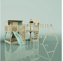Outdoor Toys OutdoorToys Spielturm Johanna mit Kinderschaukel Mintgrün