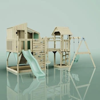 Outdoor Toys OutdoorToys Spielturm Liv mit Babyschaukel Mintgrün