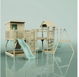 Outdoor Toys OutdoorToys Spielturm Lene mit Babyschaukel Mintgrün