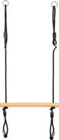 Small Foot Schaukelsitz "Trapezschaukel mit Turnringen, Black Line"