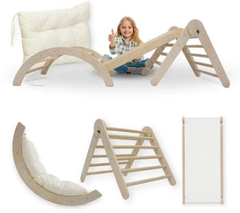 Mamoi 4 in 1 SET Montessori Kletterbogen weiß