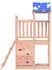 vidaXL Spielturm Braun 110,5 x 52,5 x 215 cm Massives Douglasienholz 3417182